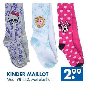 Aanbiedingen Kinder maillot - Disney - Geldig van 20/09/2014 tot 04/10/2014 bij Zeeman