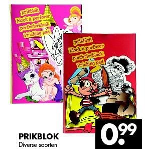 Aanbiedingen Prikblok - Huismerk - Zeeman  - Geldig van 27/09/2014 tot 11/10/2014 bij Zeeman