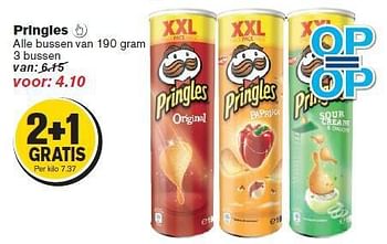 Aanbiedingen Pringles  - Pringles - Geldig van 29/10/2014 tot 04/11/2014 bij Hoogvliet