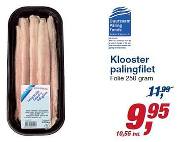 Aanbiedingen Klooster palingfilet - Klooster - Geldig van 22/10/2014 tot 04/11/2014 bij Makro