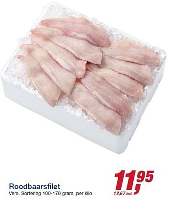 Aanbiedingen Roodbaarsfilet - Huismerk - Makro - Geldig van 22/10/2014 tot 04/11/2014 bij Makro