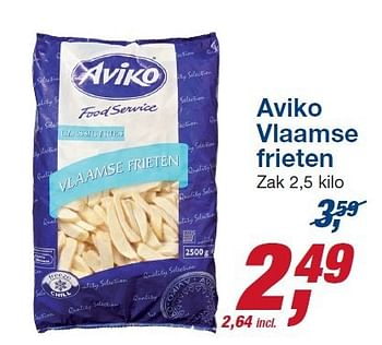 Aanbiedingen Aviko vlaamse friet en - Aviko - Geldig van 22/10/2014 tot 04/11/2014 bij Makro