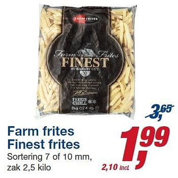 Aanbiedingen Farm frites finest frites - FarmFrites - Geldig van 22/10/2014 tot 04/11/2014 bij Makro