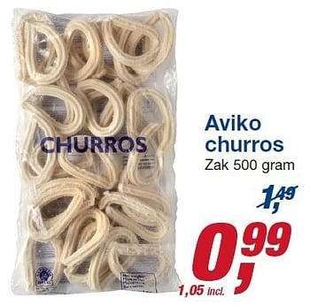 Aanbiedingen Aviko churros - Aviko - Geldig van 22/10/2014 tot 04/11/2014 bij Makro