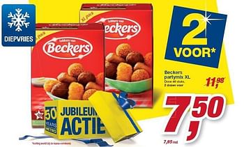 Aanbiedingen Beckers partymix xl - Beckers - Geldig van 22/10/2014 tot 04/11/2014 bij Makro