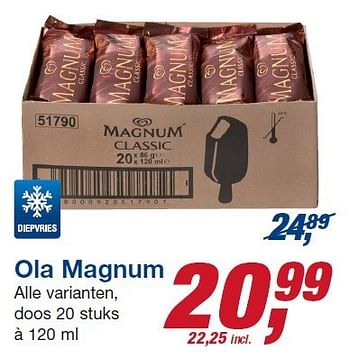 Aanbiedingen Ola magnum - Ola - Geldig van 22/10/2014 tot 04/11/2014 bij Makro