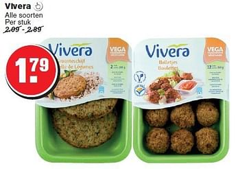 Aanbiedingen Vivera  - Vivera - Geldig van 29/10/2014 tot 04/11/2014 bij Hoogvliet