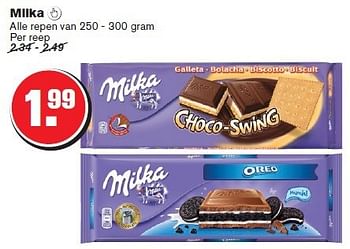 Aanbiedingen Milka  - Milka - Geldig van 29/10/2014 tot 04/11/2014 bij Hoogvliet