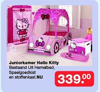 Aanbiedingen Juniorkamer hello kitty - Hello kitty - Geldig van 19/10/2014 tot 09/11/2014 bij Baby & Tiener Megastore