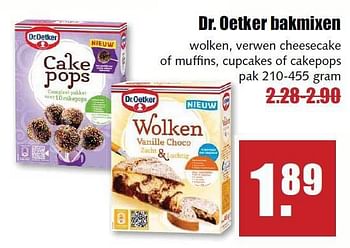 Aanbiedingen Dr. oetker bakmixen - Dr. Oetker - Geldig van 03/11/2014 tot 08/11/2014 bij MCD Supermarkten