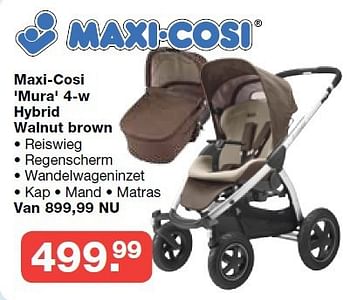 Aanbiedingen Maxi-cosi mura 4-w hybrid walnut brown - Maxi-cosi - Geldig van 19/10/2014 tot 09/11/2014 bij Baby & Tiener Megastore