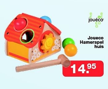 Aanbiedingen Joueco hamerspel huis - Jouéco - Geldig van 19/10/2014 tot 09/11/2014 bij Baby & Tiener Megastore