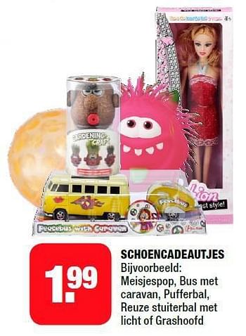 Aanbiedingen Schoencadeautjes - Huismerk - Big Bazar - Geldig van 03/11/2014 tot 09/11/2014 bij Big Bazar