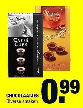 Aanbiedingen Chocolaatjes - Cupido - Geldig van 03/11/2014 tot 09/11/2014 bij Big Bazar
