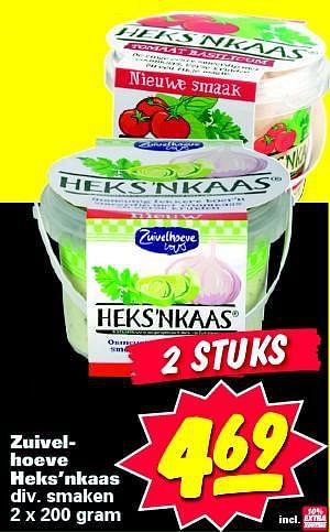 Aanbiedingen Zuivelhoeve heks`nkaas - Heks'n Kaas - Geldig van 03/11/2014 tot 09/11/2014 bij Nettorama