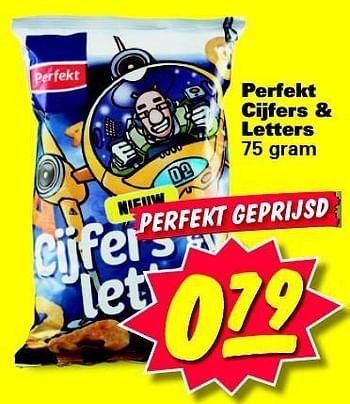 Aanbiedingen Perfekt cijfers + letters - Perfekt - Geldig van 03/11/2014 tot 09/11/2014 bij Nettorama