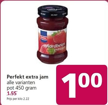 Aanbiedingen Perfekt extra jam - Perfekt - Geldig van 03/11/2014 tot 09/11/2014 bij Jan Linders