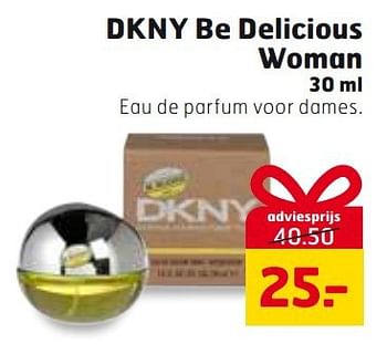 Aanbiedingen Dkny be delicious woman - DKNY - Geldig van 28/10/2014 tot 09/11/2014 bij Trekpleister