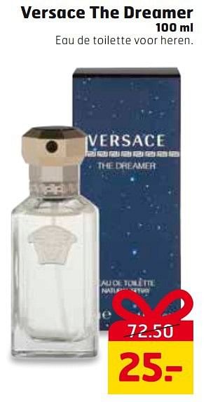 Aanbiedingen Versace the dreamer - Versace - Geldig van 28/10/2014 tot 09/11/2014 bij Trekpleister