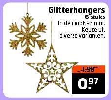Aanbiedingen Glitterhangers - Huismerk - Trekpleister - Geldig van 28/10/2014 tot 09/11/2014 bij Trekpleister