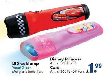 Aanbiedingen Disney princess led-zaklamp - Disney - Geldig van 26/09/2014 tot 07/12/2014 bij Bart Smit