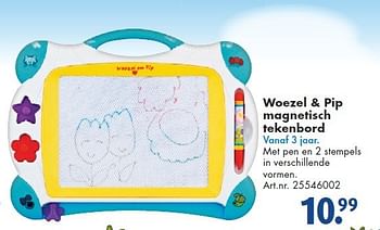 Aanbiedingen Woezel + pip magnetisch tekenbord - Huismerk - Bart Smit - Geldig van 26/09/2014 tot 07/12/2014 bij Bart Smit