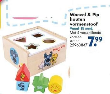 Aanbiedingen Woezel + pip houten vormenstoof - Woezel en Pip - Geldig van 26/09/2014 tot 07/12/2014 bij Bart Smit