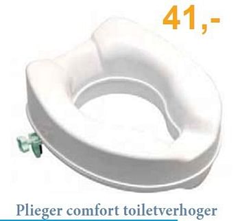 Aanbiedingen Plieger comfort toiletverhoger - Plieger - Geldig van 01/11/2014 tot 30/11/2014 bij Sanitairwinkel