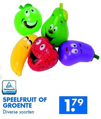 Aanbiedingen Speelfruit of groente - Huismerk - Zeeman  - Geldig van 08/11/2014 tot 22/11/2014 bij Zeeman
