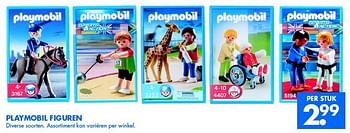 Aanbiedingen Playmobil figuren - Playmobil - Geldig van 08/11/2014 tot 22/11/2014 bij Zeeman