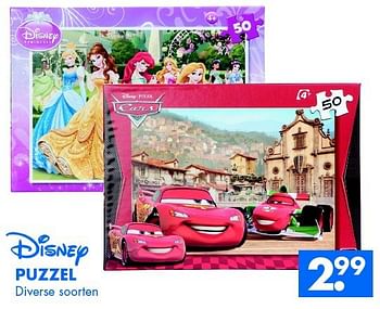 Aanbiedingen Puzzel - Disney - Geldig van 08/11/2014 tot 22/11/2014 bij Zeeman