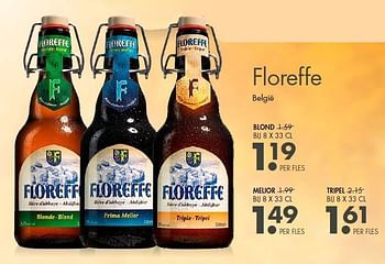 Aanbiedingen Floreffe belgië blond - Floreffe - Geldig van 02/11/2014 tot 15/11/2014 bij Mitra
