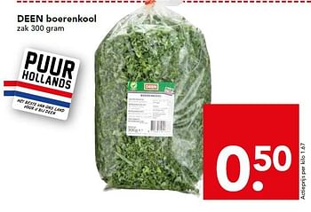 Aanbiedingen Deen boerenkool - Huismerk deen supermarkt - Geldig van 09/11/2014 tot 15/11/2014 bij Deen Supermarkten