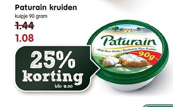 Aanbiedingen Paturain kruiden - Paturain - Geldig van 09/11/2014 tot 15/11/2014 bij Em-té