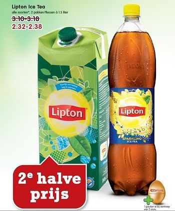 Aanbiedingen Lipton ice tea - Lipton - Geldig van 09/11/2014 tot 15/11/2014 bij Em-té