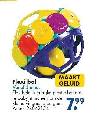 Aanbiedingen Flexi bal - Huismerk - Bart Smit - Geldig van 26/09/2014 tot 07/12/2014 bij Bart Smit