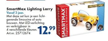 Aanbiedingen Smartmax lighting larry - Smartmax - Geldig van 26/09/2014 tot 07/12/2014 bij Bart Smit