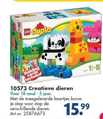 Aanbiedingen Creatieve dieren - Lego - Geldig van 26/09/2014 tot 07/12/2014 bij Bart Smit