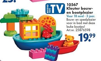 Aanbiedingen Kleuter bouw en bootplezier - Lego - Geldig van 26/09/2014 tot 07/12/2014 bij Bart Smit