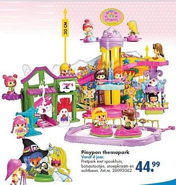 Aanbiedingen Pinypon themapark - Pinypon - Geldig van 26/09/2014 tot 07/12/2014 bij Bart Smit