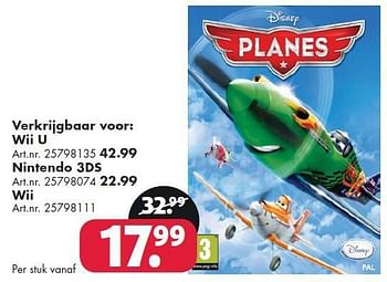 Aanbiedingen Planes - Disney Interactive - Geldig van 26/09/2014 tot 07/12/2014 bij Bart Smit