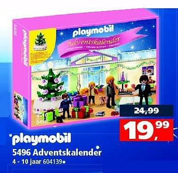 Aanbiedingen Adventskalender - Playmobil - Geldig van 01/11/2014 tot 16/11/2014 bij Intertoys