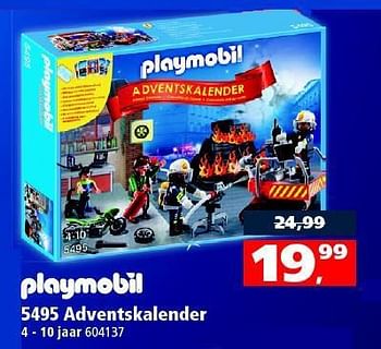 Aanbiedingen Adventskalender - Playmobil - Geldig van 01/11/2014 tot 16/11/2014 bij Intertoys