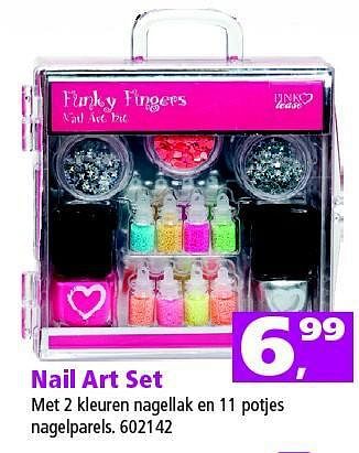 Aanbiedingen Nail art set - Huismerk - Intertoys - Geldig van 01/11/2014 tot 16/11/2014 bij Intertoys