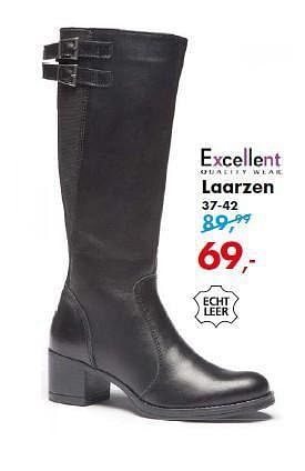 Aanbiedingen Laarzen - Excellent Quality Wear - Geldig van 17/11/2014 tot 30/11/2014 bij Bristol