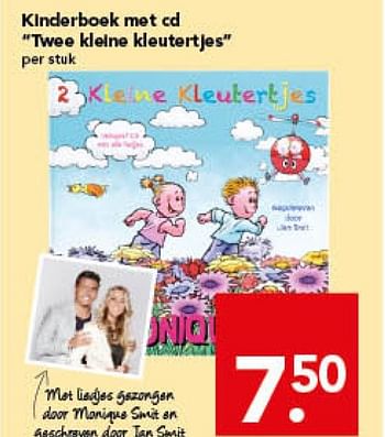 Aanbiedingen Kinderboek met cd twee kleutertjes - Huismerk deen supermarkt - Geldig van 16/11/2014 tot 22/11/2014 bij Deen Supermarkten