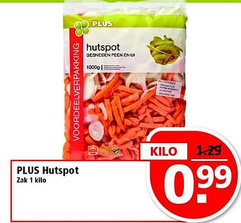 Aanbiedingen Plus hutspot - Huismerk - Plus - Geldig van 16/11/2014 tot 22/11/2014 bij Plus