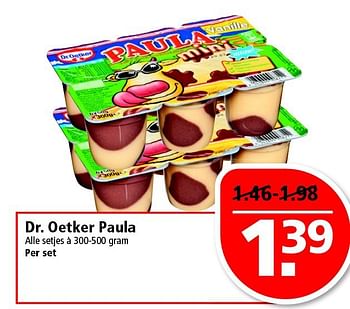 Aanbiedingen Dr. oetker paula - Dr. Oetker - Geldig van 16/11/2014 tot 22/11/2014 bij Plus