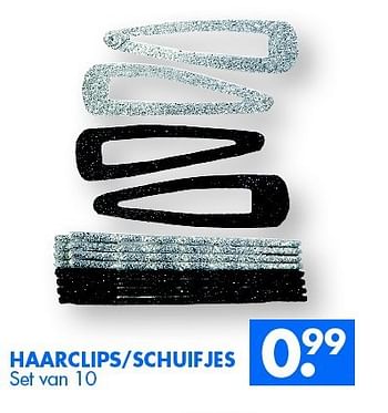 Aanbiedingen Haarclips-schuifjes - Huismerk - Zeeman  - Geldig van 22/11/2014 tot 06/12/2014 bij Zeeman