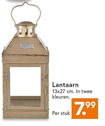 Aanbiedingen Lantaarn - Huismerk - Blokker - Geldig van 24/11/2014 tot 07/12/2014 bij Blokker